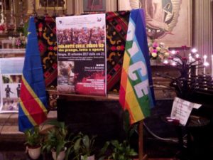 Una notte per il Congo RD che piange, lotta e spera a cura di Rete Pace per il Congo. BOlogna, 30 settembre 2017